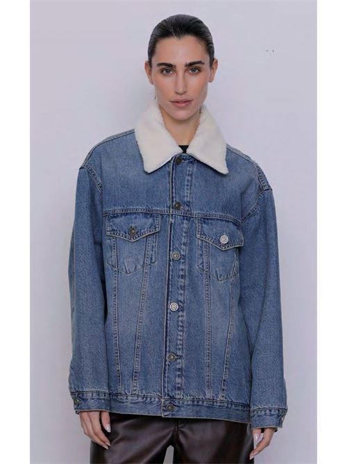 giacca denim tulipano GOD SAVE DENIM | TULIPANO-4DENIM BLU